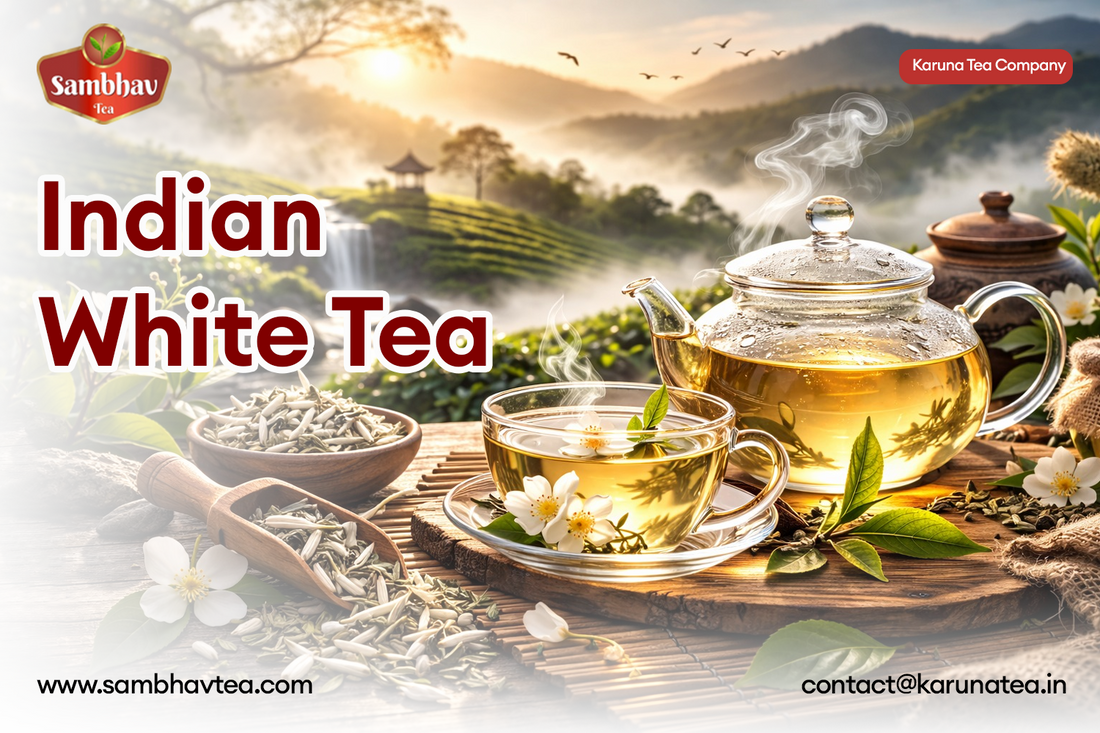 Buy Indian White Tea Online: Discover the Lightest and Finest Tea from India