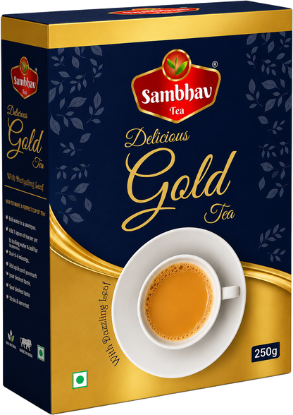 Sambhav Tea Delicious Gold Tea In Box (250gm)