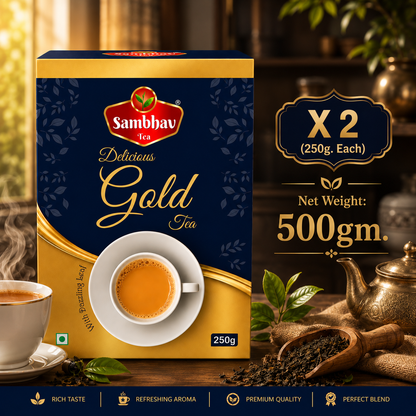 Sambhav Tea Delicious Gold Tea In Box (250gm)