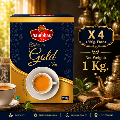 Sambhav Tea Delicious Gold Tea In Box (250gm)
