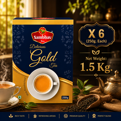Sambhav Tea Delicious Gold Tea In Box (250gm)
