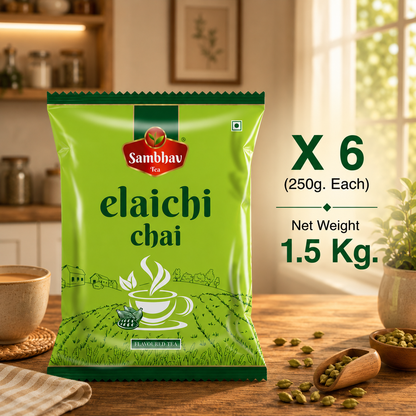 Sambhav Tea Elaichi In Pouch (250 gm)