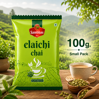 Sambhav Tea Elaichi In Pouch (100 gm)
