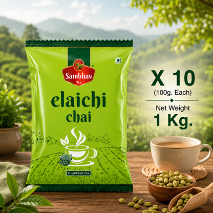 Sambhav Tea Elaichi In Pouch (100 gm)