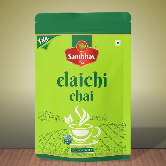Sambhav Tea Elaichi In Standee Pouch (1 Kg)