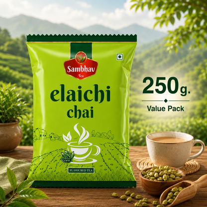 Sambhav Tea Elaichi In Pouch (250 gm)