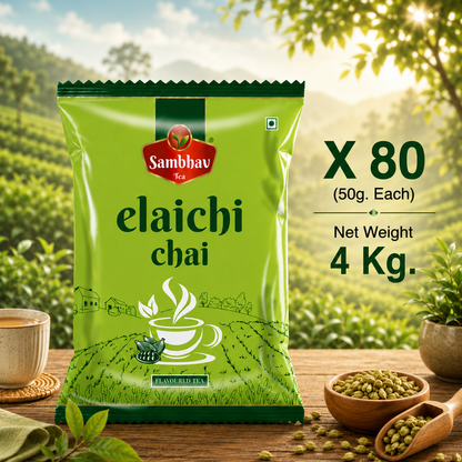 Sambhav Tea Elaichi In Pouch (50 gm)(Rs.20)