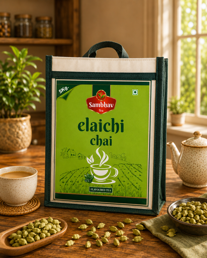 Sambhav Tea Elaichi In Bag (5 Kg)