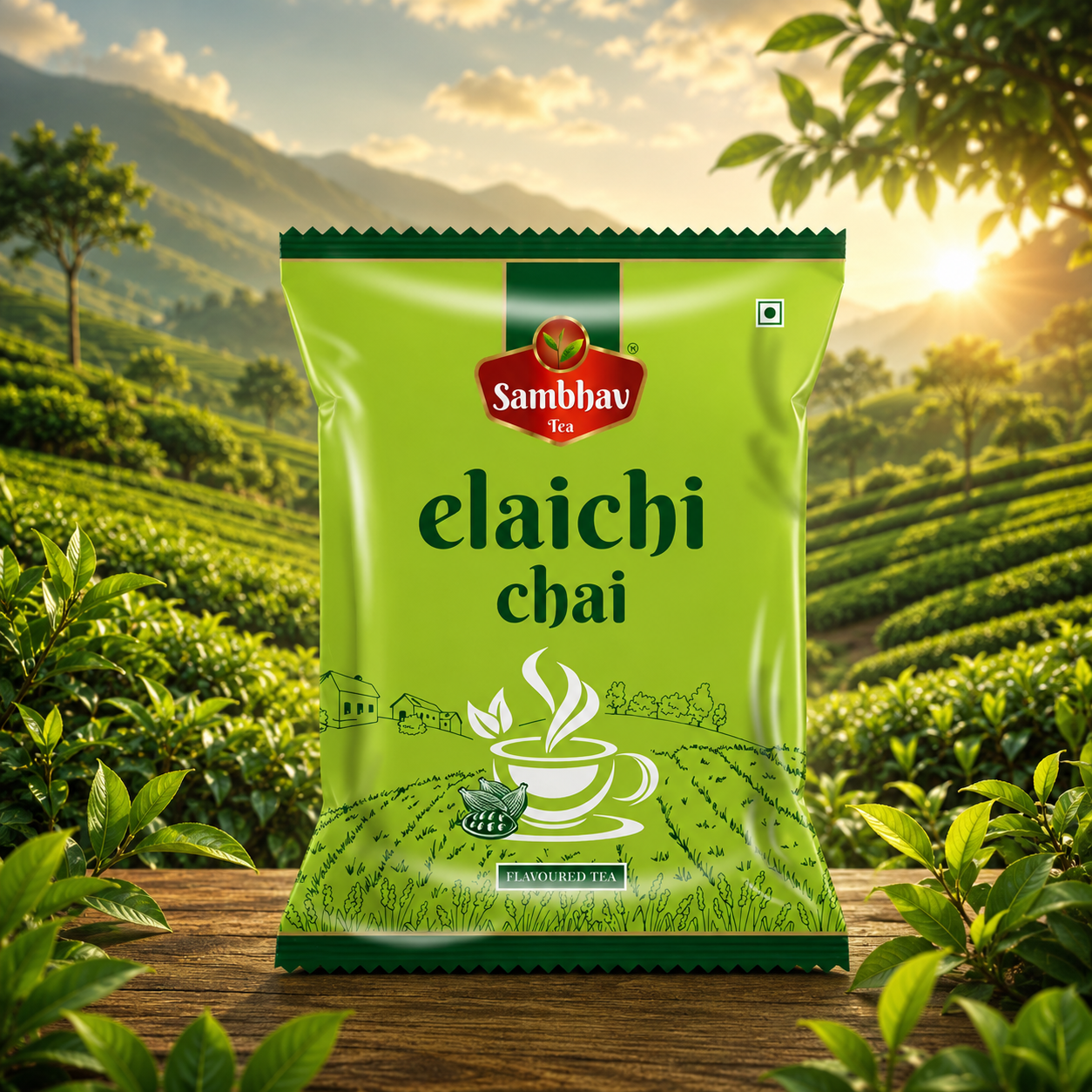 Sambhav Tea Elaichi In Pouch (250 gm)