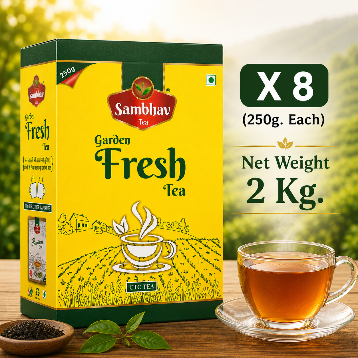 Sambhav Tea Garden Fresh In Box (250 gm)