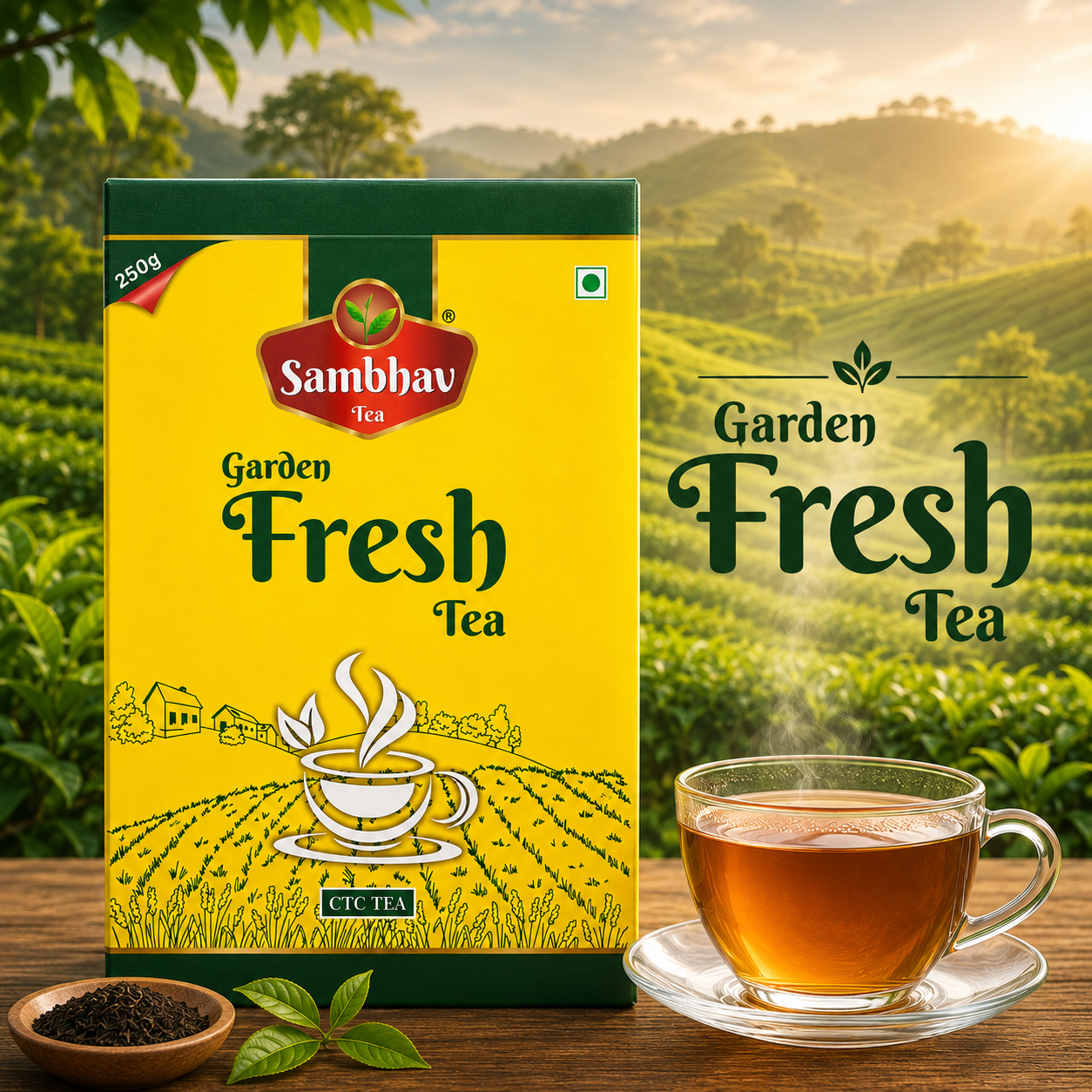 Sambhav Tea Garden Fresh In Box (250 gm)