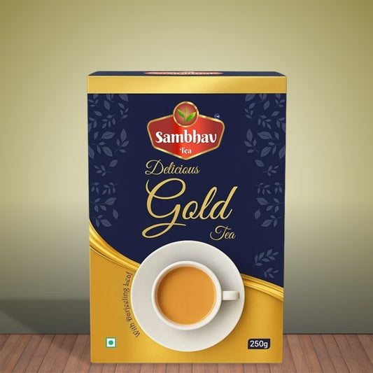 All Gold Tea Sambhav Gold Tea – Premium Strong Indian Tea – Sambhav Tea