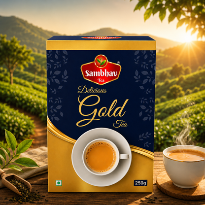 Sambhav Tea Delicious Gold Tea In Box (250gm)