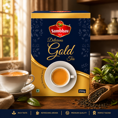 Sambhav Tea Delicious Gold Tea In Box (250gm)