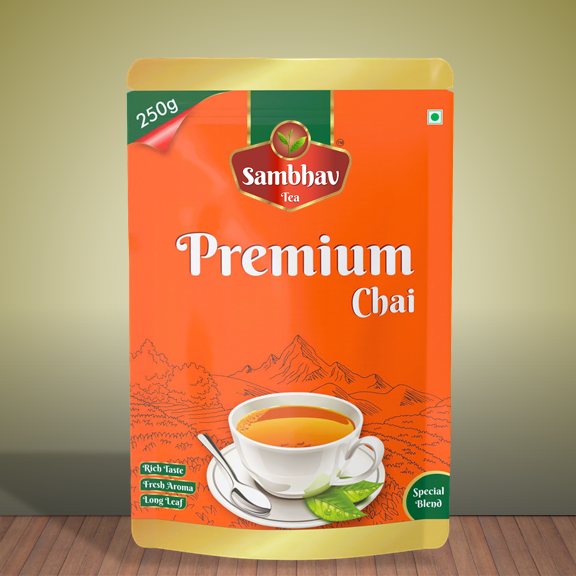 Sambhav Tea Premium In Standee Pouch (250gm)