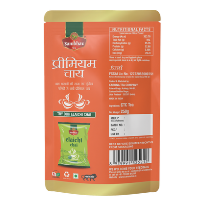 Sambhav Tea Premium In Standee Pouch (250gm)