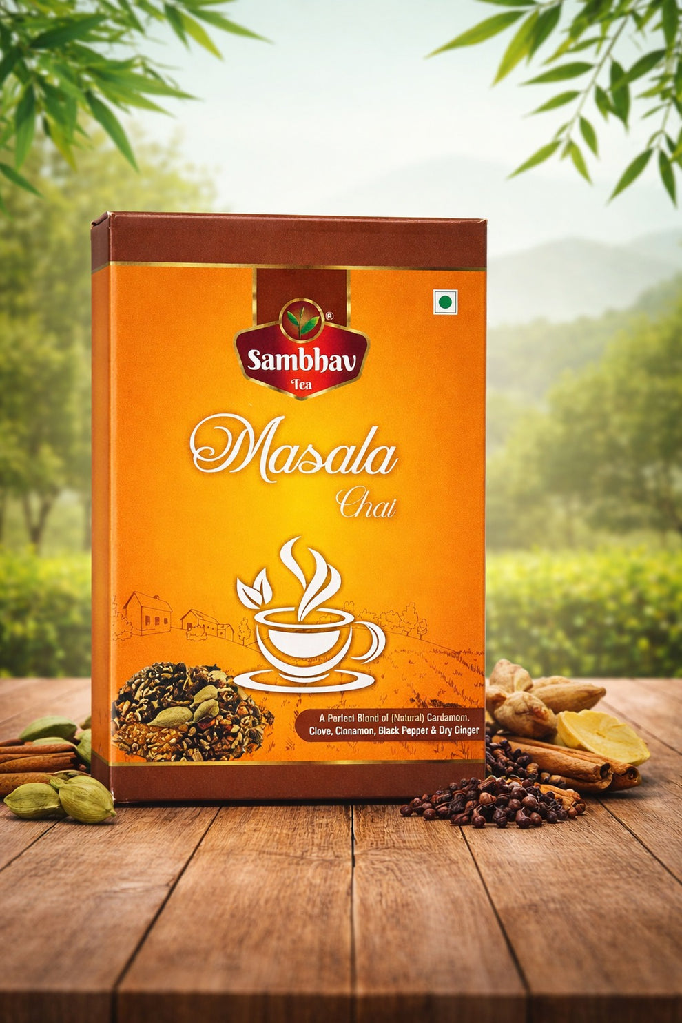 Sambhav Masala Tea 250g. (Box Packing) – Sambhav Tea